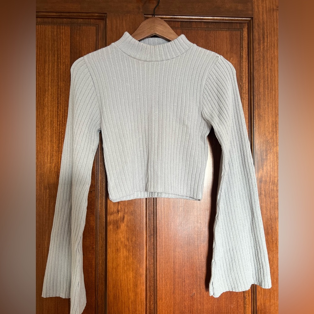Crave Fame Juniors' Corset-Seamed Top